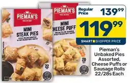 Pick n Pay Hypermarket Pieman's Unbaked Pies Assorted offer