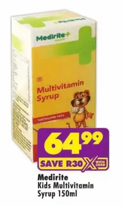 MediRite Medirite Kids Multivitamin Syrup offer