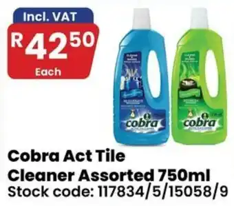 Cobra Act Tile Cleaner Assorted