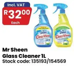 Africa Cash and Carry Mr Sheen Glass Cleaner 1L offer