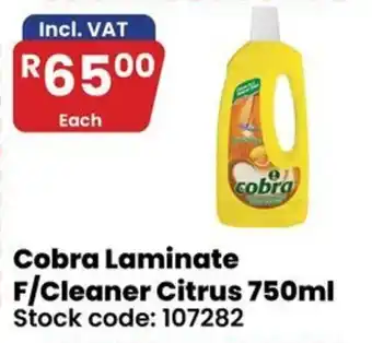 Cobra Laminate F/Cleaner Citrus