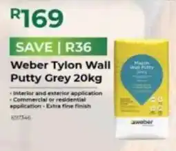 Agrimark Weber Tylon Wall Putty Grey offer