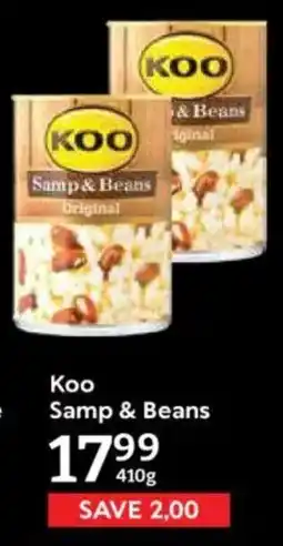 Oxford Freshmarket Koo Samp & Beans offer