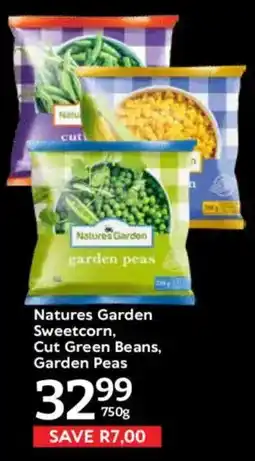 Oxford Freshmarket Natures Garden Sweetcorn, Cut Green Beans, Garden Peas offer