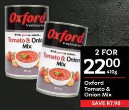Oxford Freshmarket Oxford Tomato & Onion Mix offer
