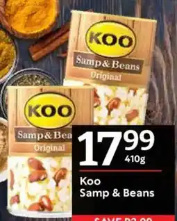 Oxford Freshmarket Koo Samp & Beans offer
