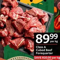 Oxford Freshmarket Class A Cubed Beef Forequarter offer