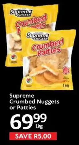 Oxford Freshmarket Supreme Crumbed Nuggets or Patties offer