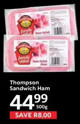 Oxford Freshmarket Thompson Sandwich Ham offer