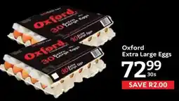 Oxford Freshmarket Oxford Extra Large Eggs offer