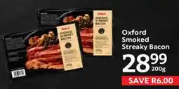 Oxford Freshmarket Oxford Smoked Streaky Bacon offer
