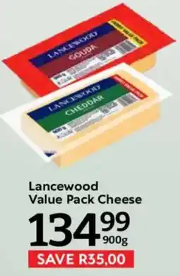 Oxford Freshmarket Lancewood Value Pack Cheese offer