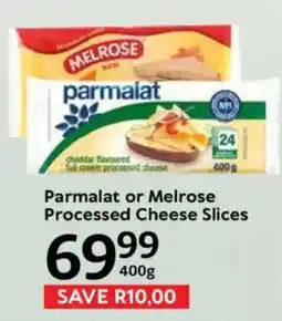 Oxford Freshmarket Parmalat or Melrose Processed Cheese Slices offer