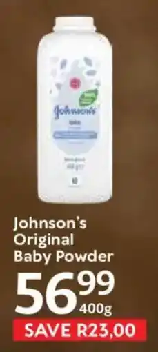 Oxford Freshmarket Johnson's Original Baby Powder offer