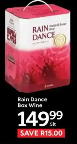 Oxford Freshmarket Rain Dance Box Wine offer