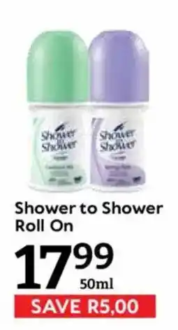 Oxford Freshmarket Shower to Shower Roll On offer