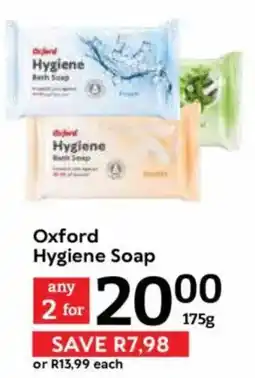 Oxford Freshmarket Oxford Hygiene Soap offer