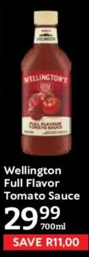 Oxford Freshmarket Wellington's Full Flavor Tomato Sauce offer
