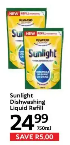 Oxford Freshmarket Sunlight Dishwashing Liquid Refill offer