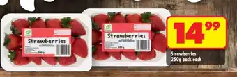Shoprite STRAWBERRIES offer