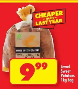 Shoprite JEWEL SWEET POTATOES 1kg bag offer