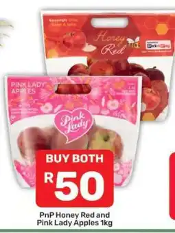 Pick n Pay PnP Honey Red and Pink Lady Apples 1kg offer