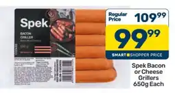 Pick n Pay Spek Bacon or Cheese Grillers 650g Each offer