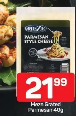 Pick n Pay Meze Grated Parmesan 40g offer