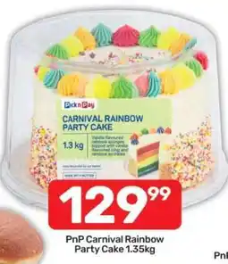 Pick n Pay PnP Carnival Rainbow Party Cake 1.35kg offer