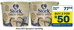 Pick n Pay Stork 40% Spread in Tub 500g offer