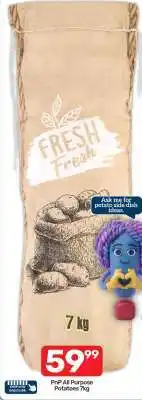 Pick n Pay PnP All Purpose Potatoes 7kg offer