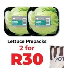 Food Lover's Market Lettuce Prepacks offer