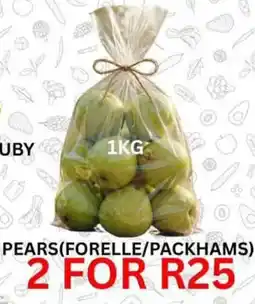 Take 'n Pay Pears forelle/packhams offer