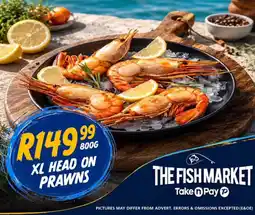 Take 'n Pay XL head on prawns offer