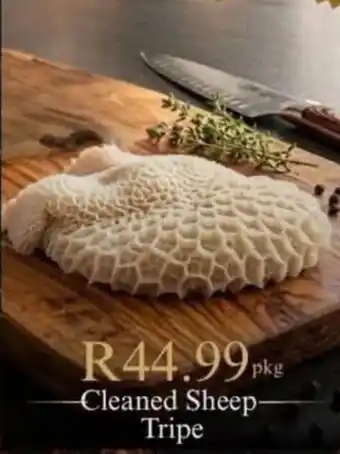 Take 'n Pay Cleaned Sheep Tripe offer