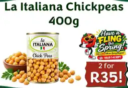 Foodeez La Italiana Chickpeas offer