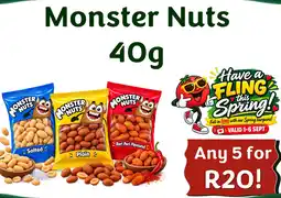 Foodeez Monster Nuts offer
