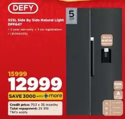 HiFi Corp DEFY 555L Side By Side Natural Light offer