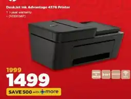 HiFi Corp DeskJet Ink Advantage 4376 Printer offer