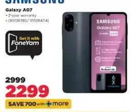 HiFi Corp SAMSUNG Galaxy A07 offer