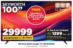 HiFi Corp SKYWORTH 100" offer