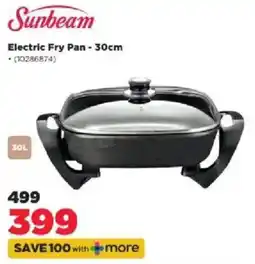 HiFi Corp Sunbeam Electric Fry Pan - 30cm offer