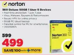 HiFi Corp Norton 360 Deluxe offer