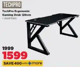 HiFi Corp TechPro Ergonomic Gaming Desk 120cm offer