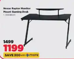 HiFi Corp Nexus Raptor Monitor Mount Gaming Desk offer