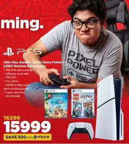 HiFi Corp PS5 Slim Disc Bundle: LEGO Harry Potter 1-7, LEGO Horizon Adventures offer