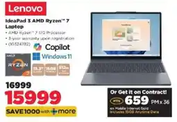 HiFi Corp Lenovo IdeaPad 3 AMD Ryzen 7 Laptop offer
