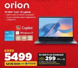 HiFi Corp Orion 14 Intel Core i3 Laptop offer