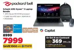 HiFi Corp Schumi AMD Ryzen 3 Laptop Bundle offer