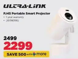 HiFi Corp ULTRA-LINK PJ45 Portable Smart Projector offer